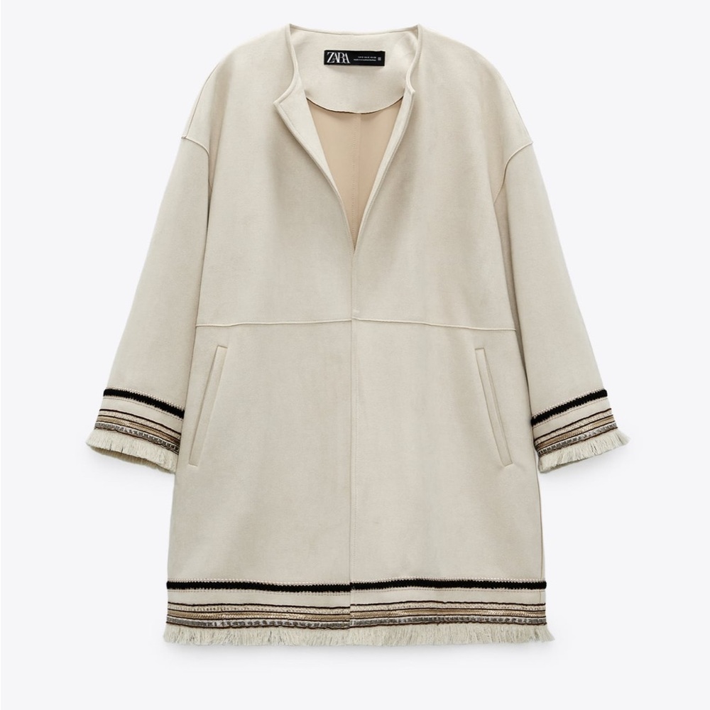 Faux Suede Jacket - image 2